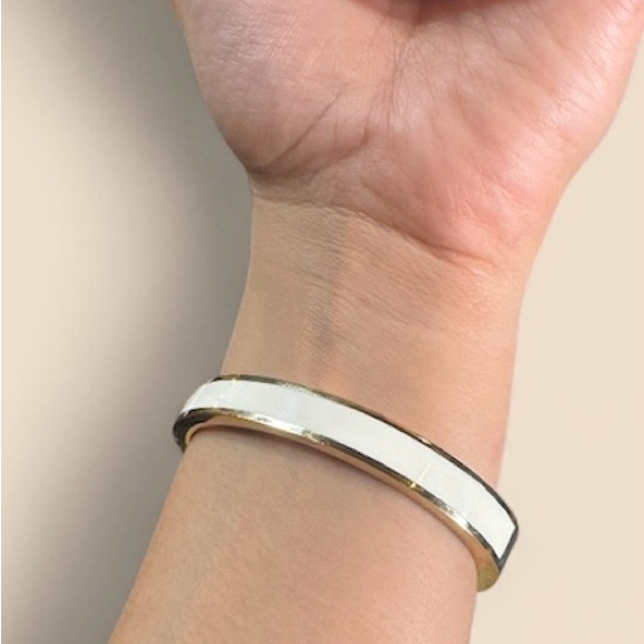 Coach Gold and White Bracelet - Picture 10 of 10